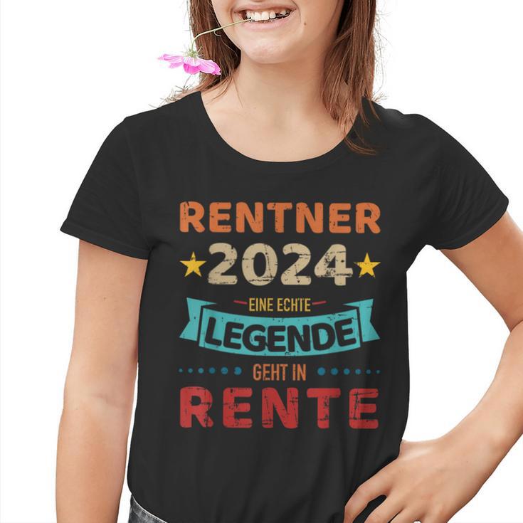 Rentner 2024 Legend Retirement For Grandpa Kinder Tshirt