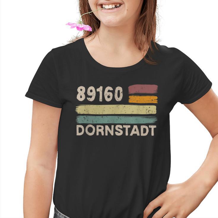 Retro 89160 Dornstadt Vintage Gemeinde Plz Kinder Tshirt