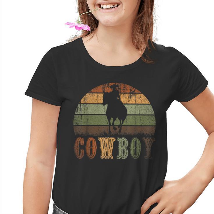 Retro Cowboy Kinder Tshirt