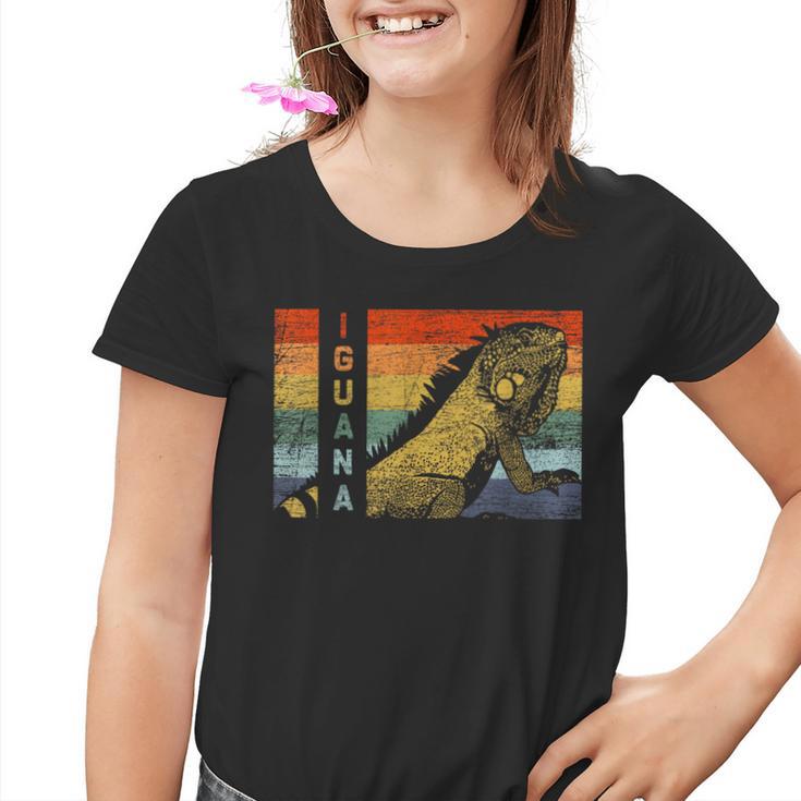 Retro Leguan Kinder Tshirt