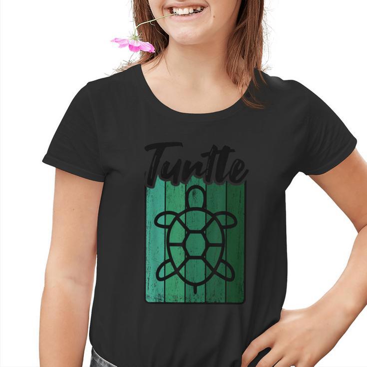 Retro Turtle Vintage Kinder Tshirt