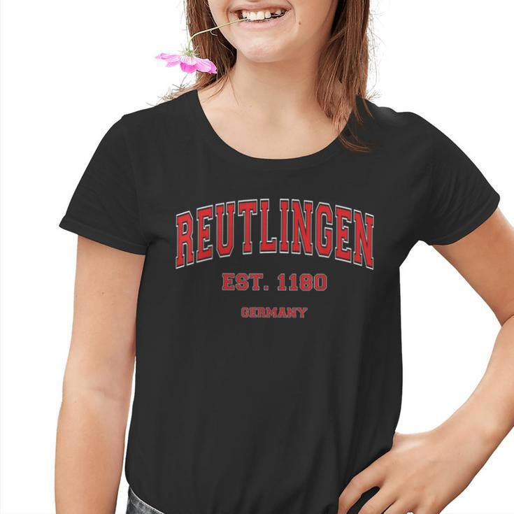 Reutlingen Est 1180 Germany City Kinder Tshirt