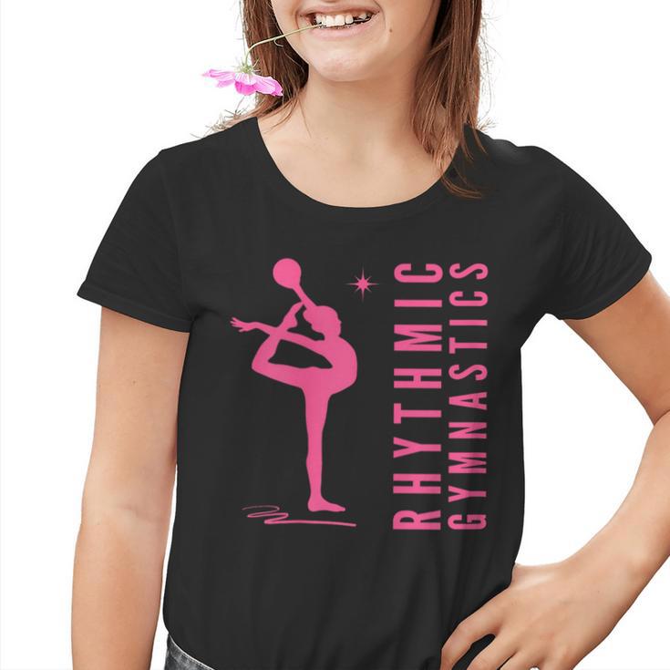 Rhythmische Sportgymnastik Gymnastik Gymnastin Mit Ball Kinder Tshirt