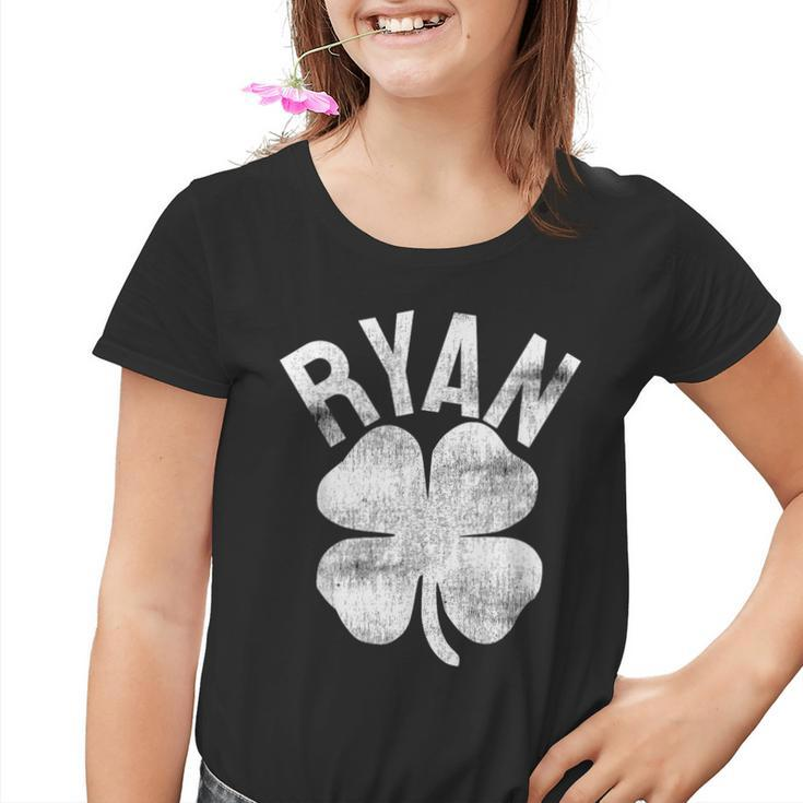 Ryan St Patrick's Day Irish Family Last Name Matching Youth T-shirt