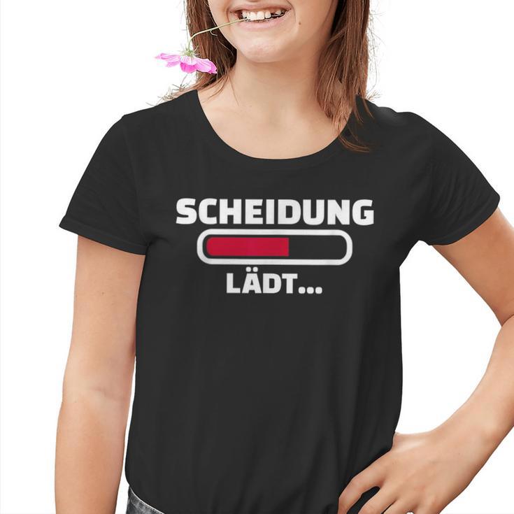 Scheidung Lädt Ladebar Kinder Tshirt