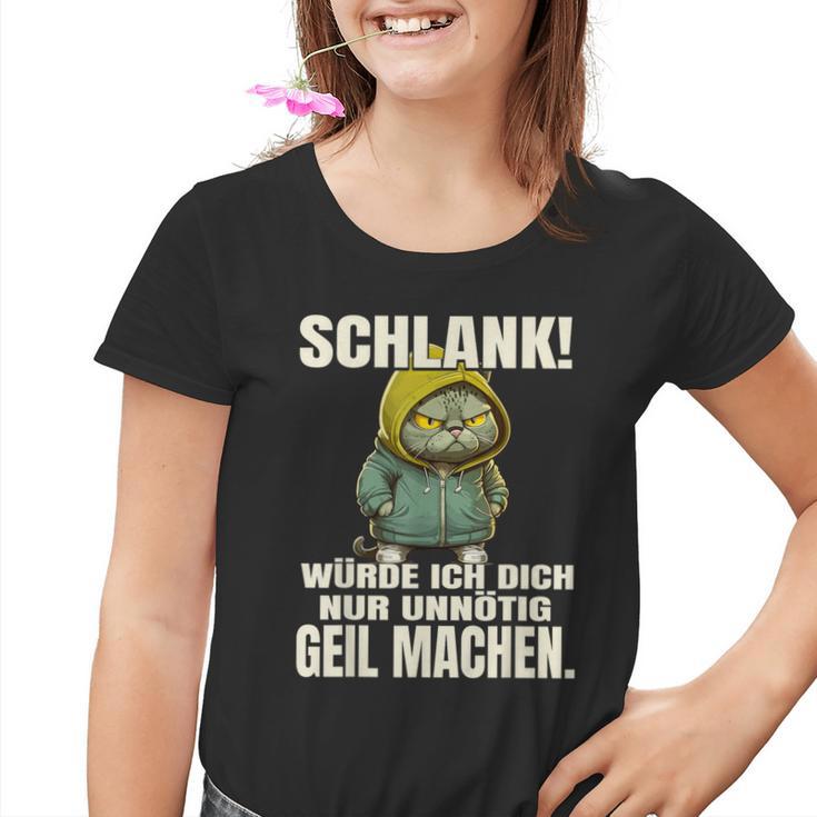 Schlank Würde Ich Dich Nur Unnecessary Geil Machen Kinder Tshirt