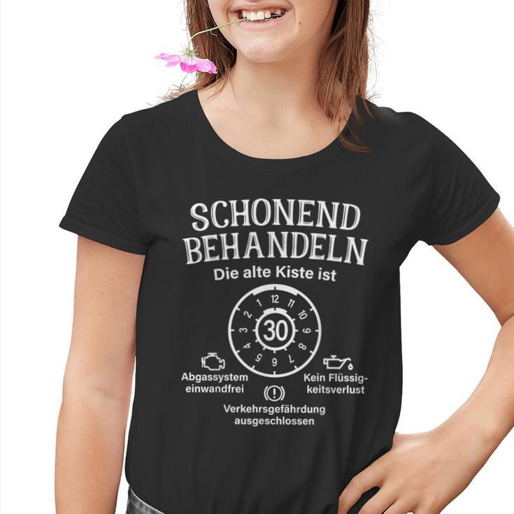 Schonend Treateln Alte Kiste Ist 30 Badge 30Th Birthday S Kinder Tshirt