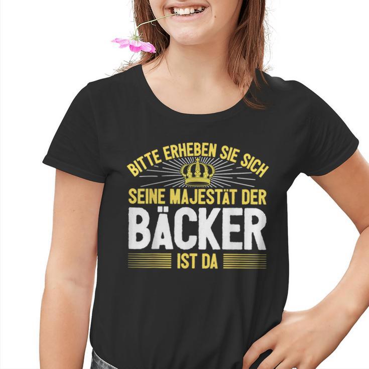 Seine Majestät Der Bäcker Kinder Tshirt