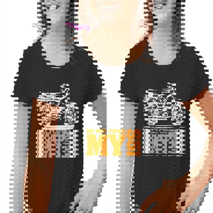 Simsonfan S51 Dont Touch Oldtimer Fan Kinder Tshirt