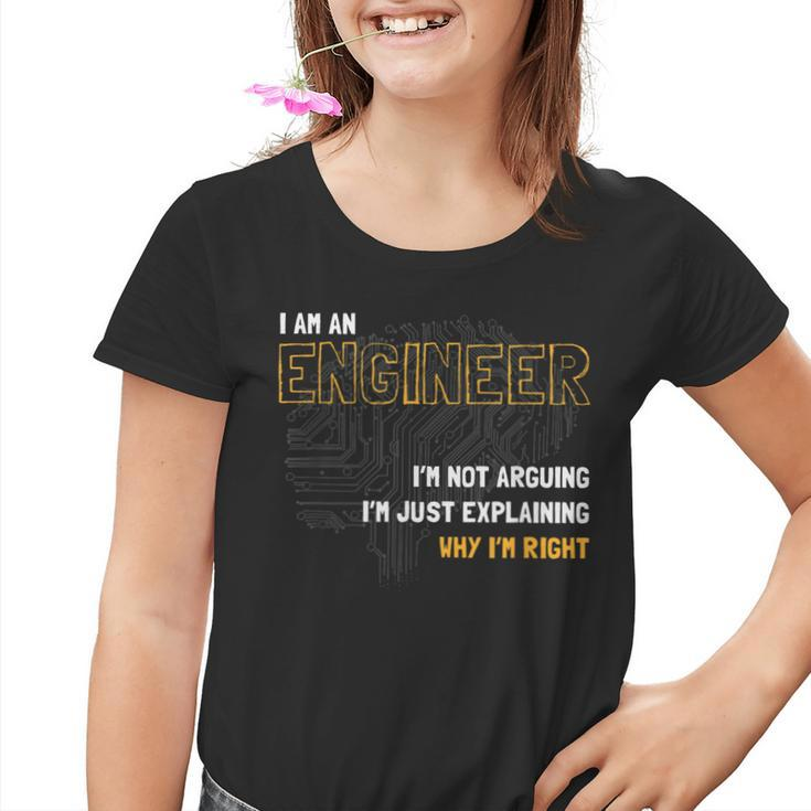 Software Developer I Am An Engineer Kinder Tshirt