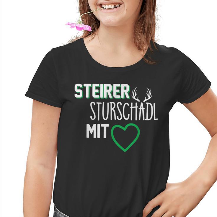 Steiermark Slogan Steirer Mit Herz Kinder Tshirt