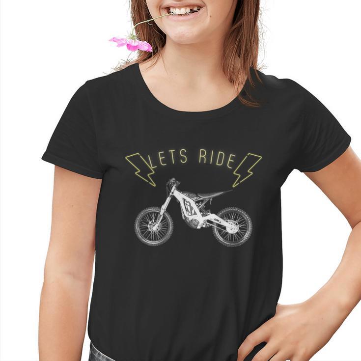 Sur Ron Lass Uns Ride Kinder Tshirt