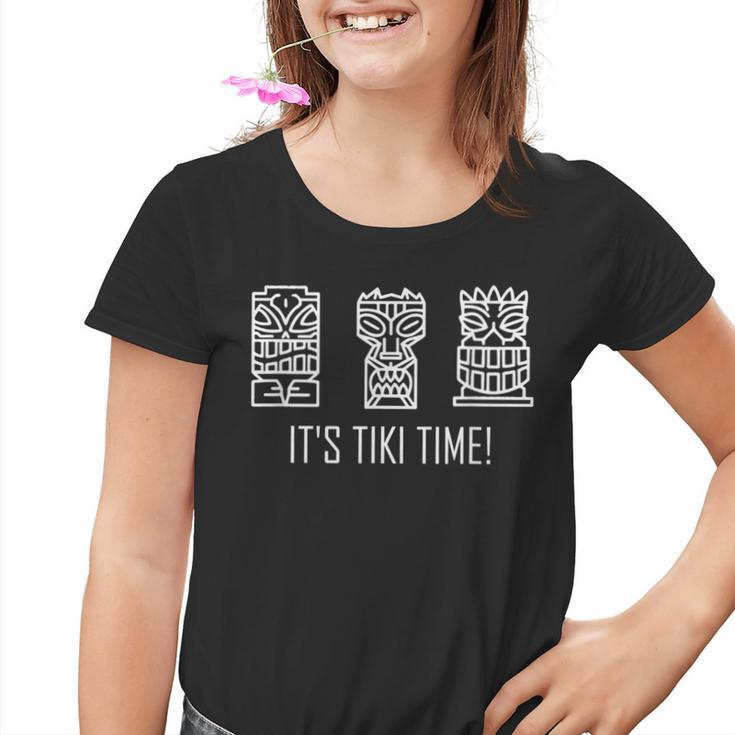 Tiki Hawaiian Beach Kinder Tshirt