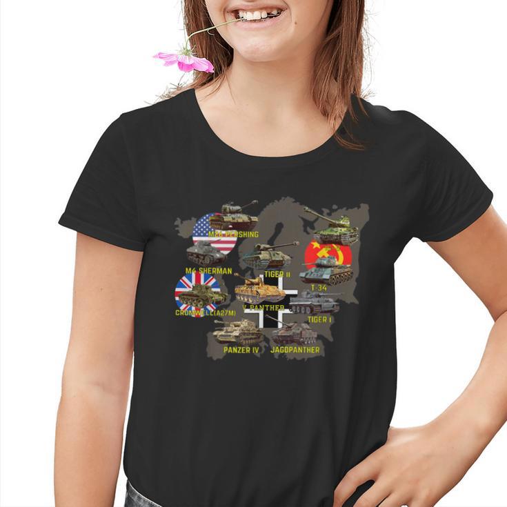 T-Shirt Tigre II – Char Allemand WWII – Pour Passionnés D’histoire Militaire, Coupe Classique