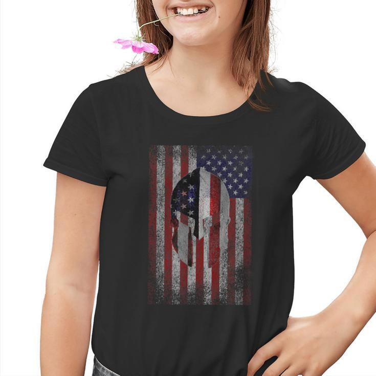 Usa American Grunt Spartan Style Kinder Tshirt