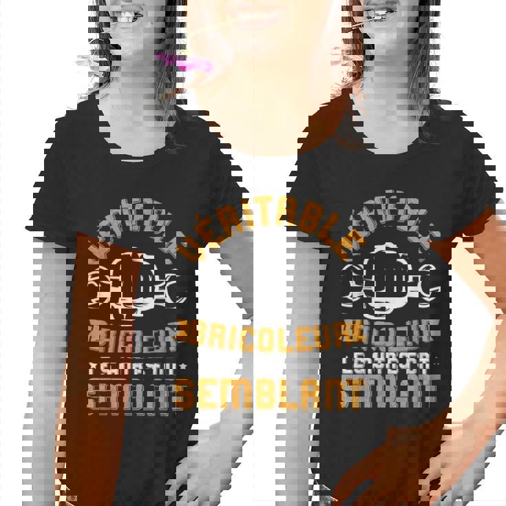 Véritable Bricoleur Humoristique Homme Cadeau Bricoleur Youth T-shirt