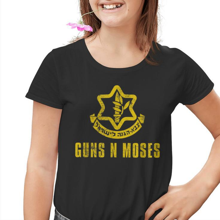 Waffen N Moses Israels Defense Forces Idf Tzahal Krav Maga Kinder Tshirt