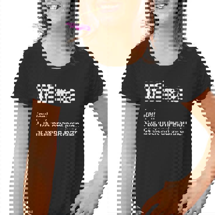 Wilma Definition Idea De Regalo De Cumpleaños Con Nombre Personalizado Camiseta niño
