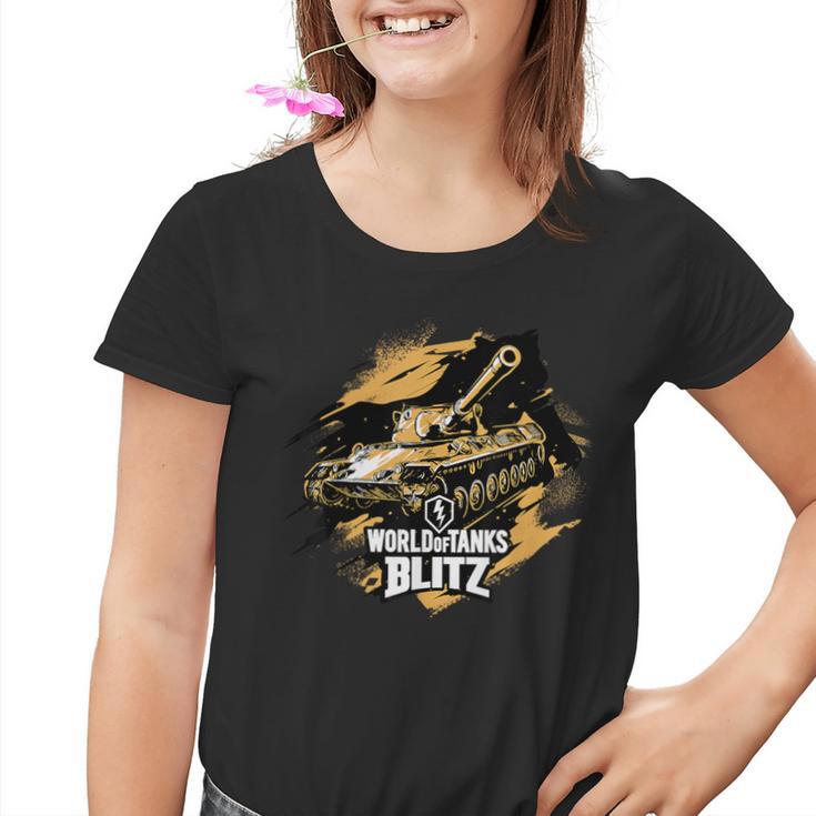 World Of Tanks Blitz Wild Leo Kinder Tshirt