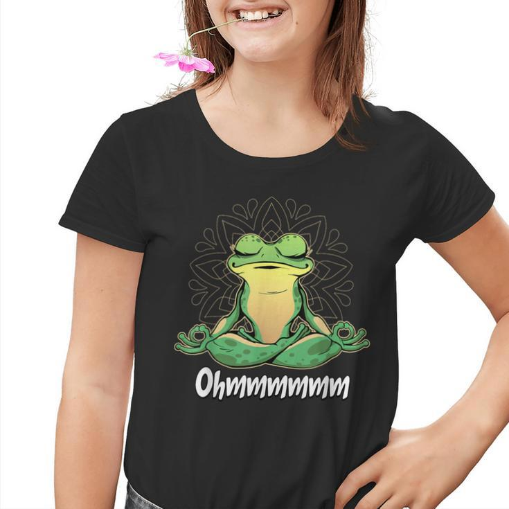 Yoga Frog S Kinder Tshirt