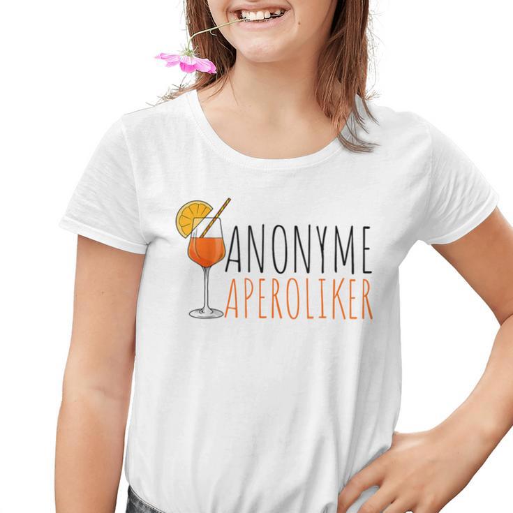 Anonyme Aperoliker Sprizz Kinder Tshirt