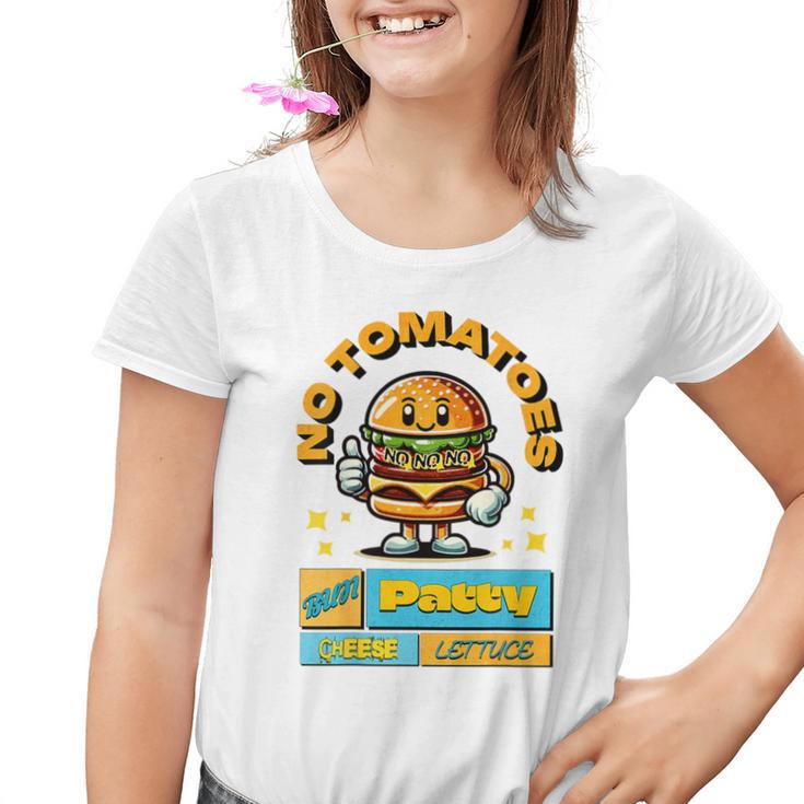 Burger-Fun- Witziger Spruch Comic-Style Kinder Tshirt