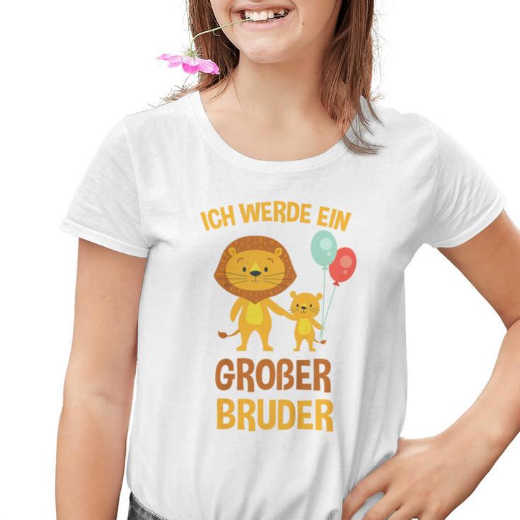 Children's Ich Werde Großbruder Kinder Tshirt