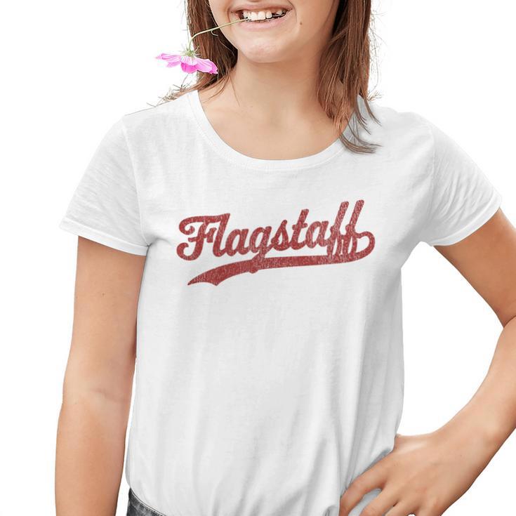 Gráfico Deportivointage De Flagstaff Arizona Az Camiseta niño
