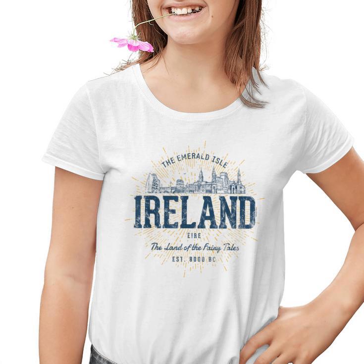 Ireland Retro Style Vintage Ireland Kinder Tshirt