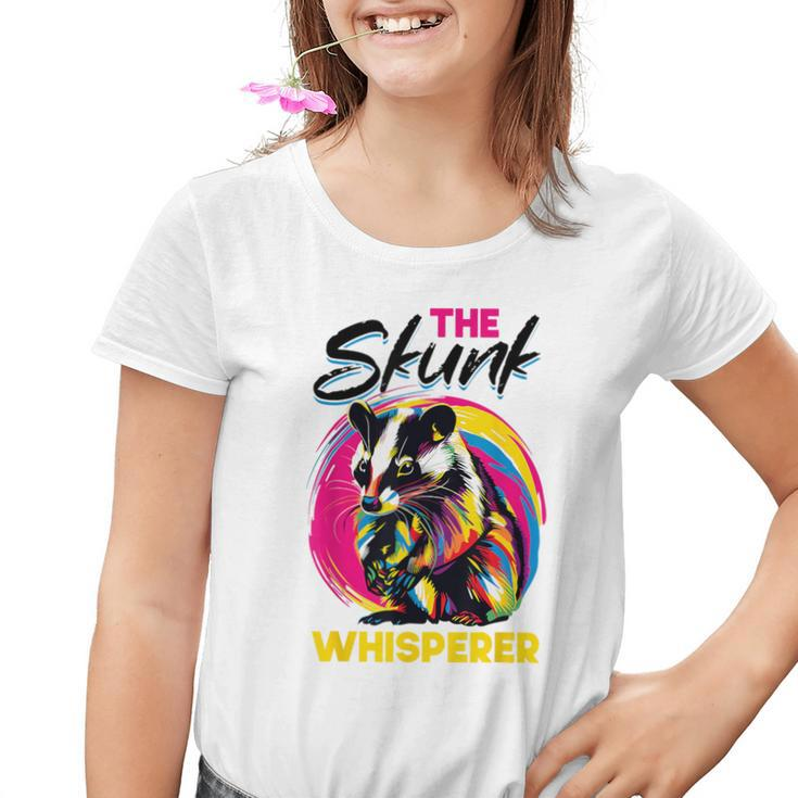 Lustiges Stinktier The Skunk Whisperer Kinder Tshirt