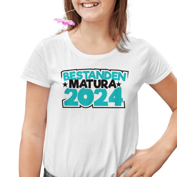 Maturafeier Maturareise Maturaparty Matura Bestanden 2024 Kinder Tshirt