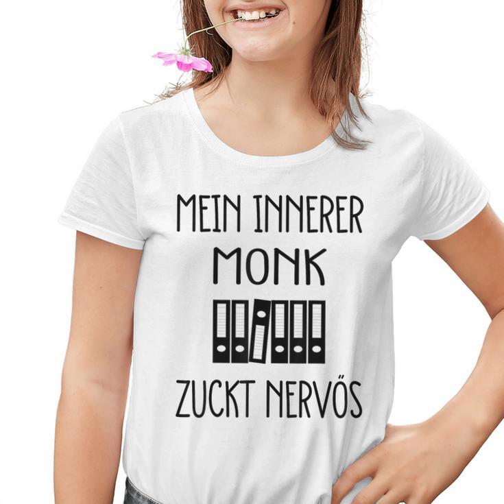 Mein Innerer Monk Zuckt Nervös Kinder Tshirt