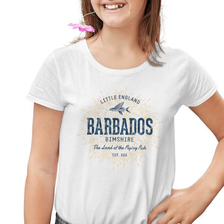 Retro Style Vintage Barbados Kinder Tshirt