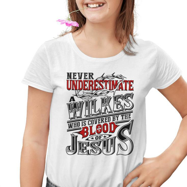 Underestimate Wilkes Family Name Youth T-shirt