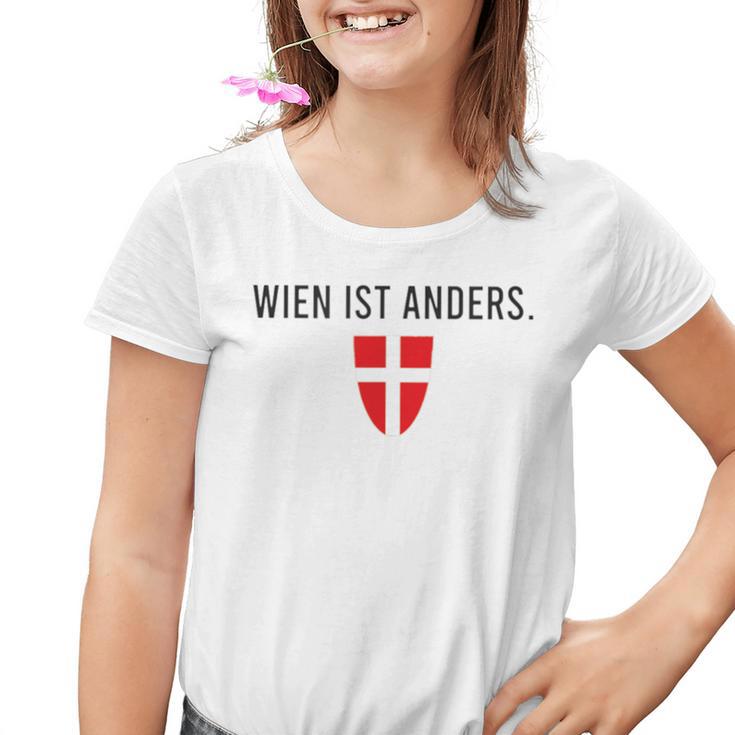 Wien Ist Anders Insider Viennese Slogan Schmäh Kinder Tshirt