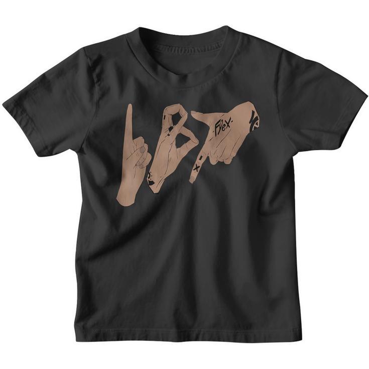 187 Hand Sign Gesture Kinder Tshirt