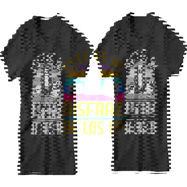 80S Outfit & 80S Costume Hombre Niño Disfraz Años 80 Party Camiseta niño