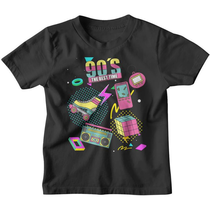 90S Retro Motto 90'S Kinder Tshirt