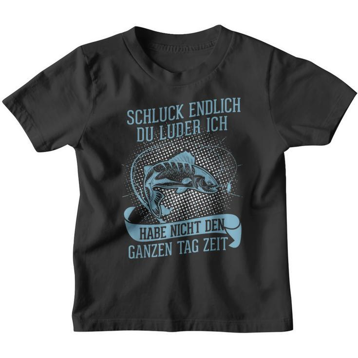 Angel Idea Father Fish Petri Heil Schlck Du Luder Kinder Tshirt