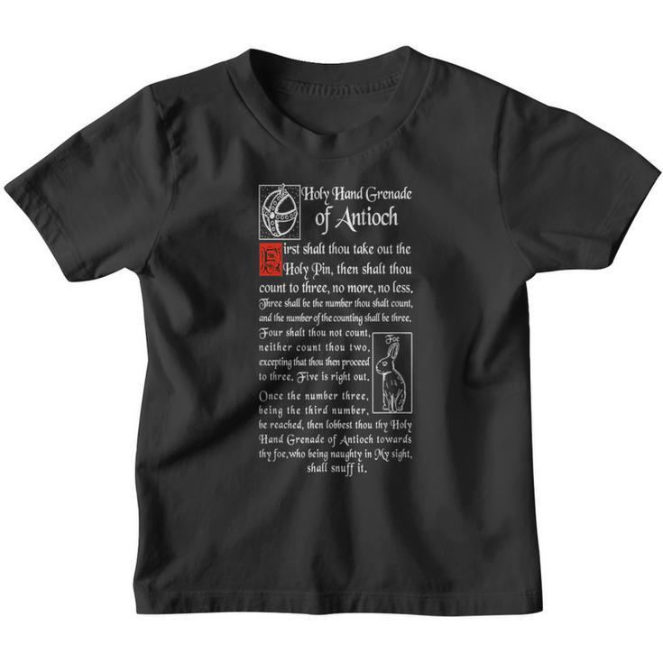 Antioch Holy Hand Grenade Kinder Tshirt