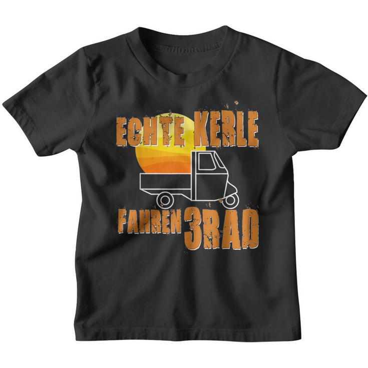 Ape 50 Echte Kerle Fahren Ape Tm I Italy Ape Kinder Tshirt