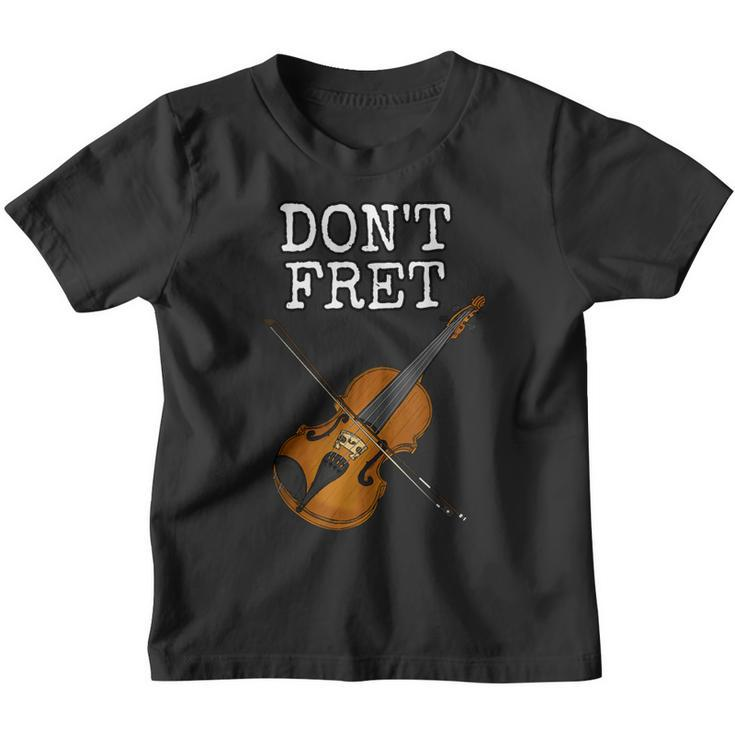 Ärgern Sie Sich Nicht Geige Geiger Streichmusiker Lustig Kinder Tshirt