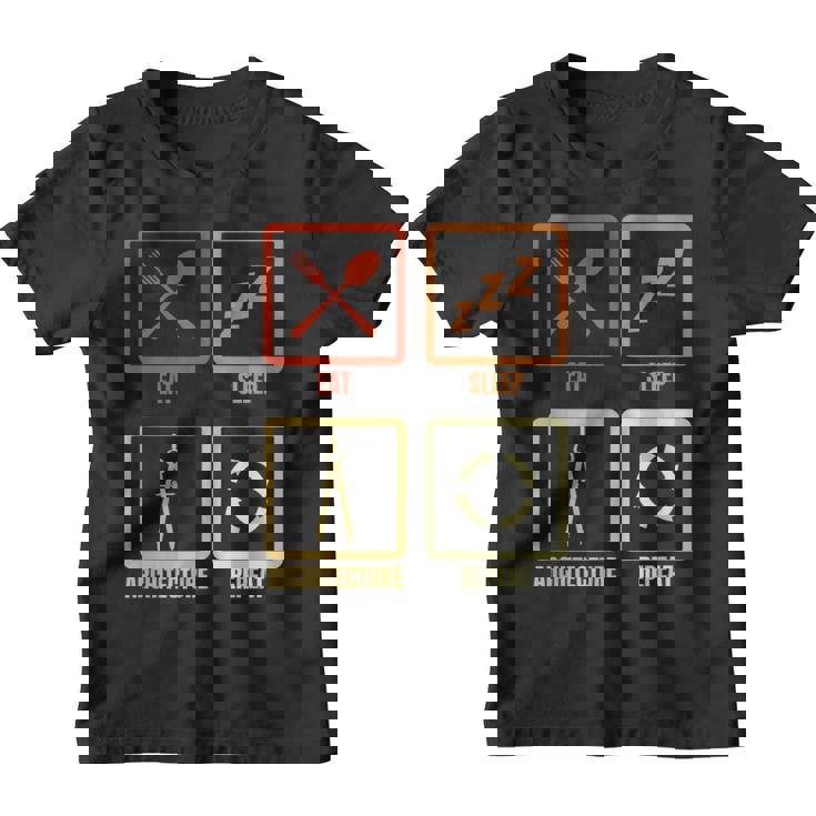Arquitecto Horario Diario Técnico Arquitecto Camiseta niño