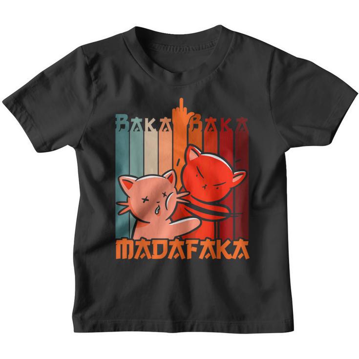 Baka Baka Madafaka Kawaii Manga & Anime Merch Kinder Tshirt