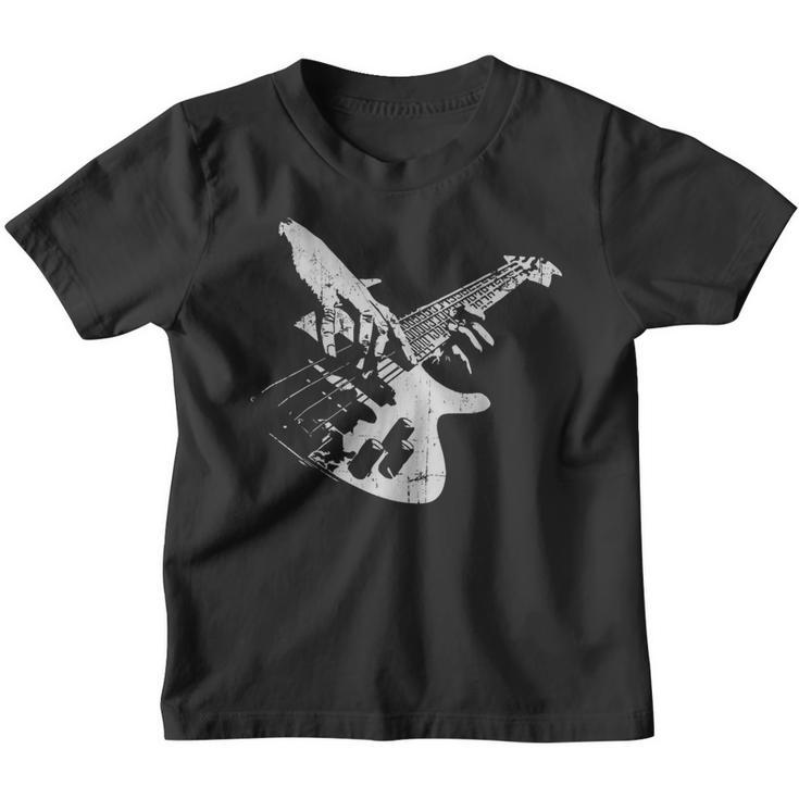 Bass Guitar Vintage For Bassist Kinder Tshirt