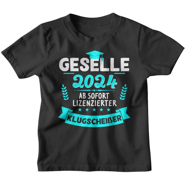 Bestandene Gesellenprüfung Gesellenbrief Azubi Geselle 2024 Kinder Tshirt