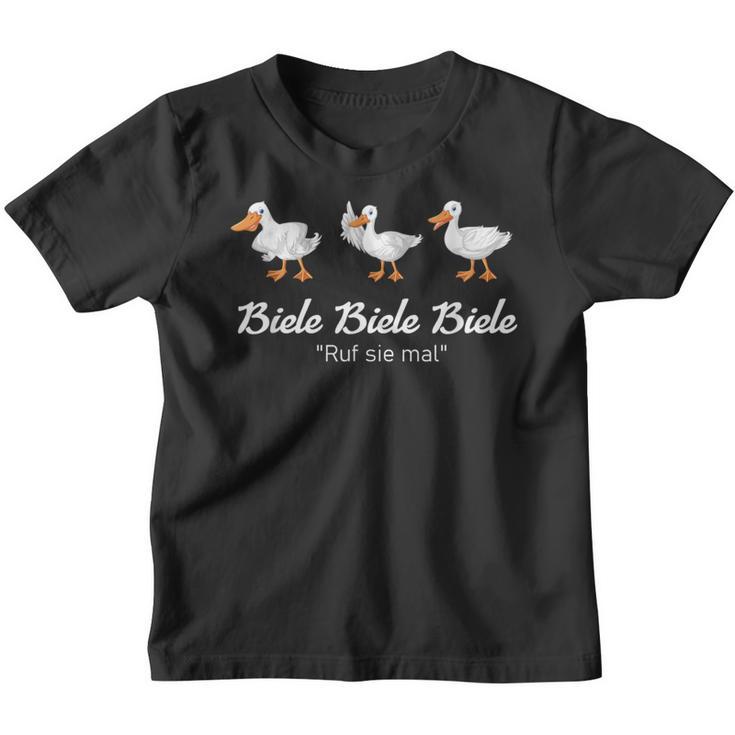 Biele Biele Biele Kinder Tshirt