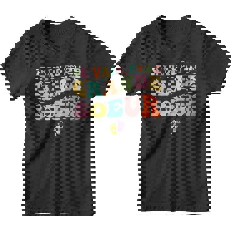 Bientot Grande Soeur Je Vais Être Grande Sœur Youth T-shirt