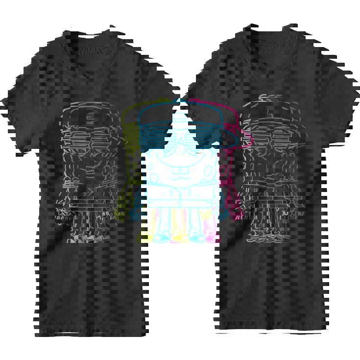 Bob Esponja Pantalones Cuadrados Personaje Bob Esponja 3D Camiseta niño