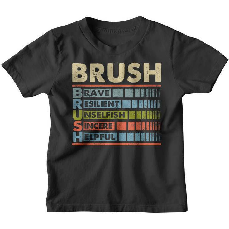 Brush Family Name Brush Last Name Team Youth T-shirt
